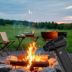 Souffleur d'air portable turbo personnalisé 110000 tr/min, moteur sans balais rechargeable 5000 mAh, haute vitesse, pour usage extérieur, hôtelier et automobile - Product Image 4