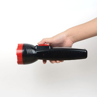 Lampe torche électrique LED Dingneng DN-104 avec lumière latérale, rechargeable, étanche IP44, lumière du jour 6000K, batterie au lithium haute performance
