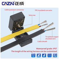 Venta caliente personalizable como-Interfaz Bus Cable amarillo negro plano comunicación Cable DIN cobre contacto para comunicaciones de autobús