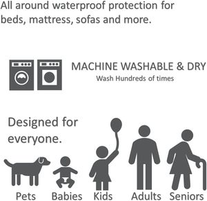 Coussinets d'incontinence lavables à 4 couches de taille personnalisée en gros 100% coussinets urinaires réutilisables étanches et étanches - Product Image 6
