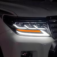 Phares LED améliorés pour Land Cruiser 2012-2015 avec feux de jour DRL et lentilles de signalisation, et feux avant modifiés - 12V, nouvelle version, 4000 lumens