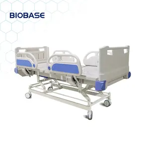 BIOBASE çin rahat ucuz hastane yatağı ayarlanabilir 3 krank manuel hastane yatağı hastane yatağı en iyi tıbbi hastane yatağı