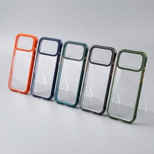 Coque antichoc <span class=keywords><strong>en</strong></span> TPU de 2,5 mm avec airbag <span class=keywords><strong>en</strong></span> <span class=keywords><strong>U</strong></span> et cadre antidérapant AF, dos transparent haute clarté pour iPhone 18 17 16 Pro Max - Product Image 2