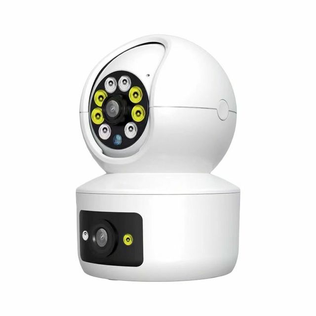 2K 4MP Indoor Camera Dual Lens WIFI Wireless Security Night Vision Camara Video Surveillance