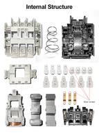 Contacteur CA modulaire SPX S-T 3 pôles 3 phases 40A 35A 60A à commande manuelle 2NO + 2NC 110V 220V 380V 415V 50/60Hz Industriel