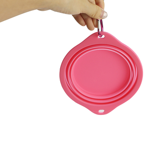 Tazones de Viaje Plegables Ecológicos para Perros y Gatos, de Silicona, Duraderos, Aptos para Lavavajillas, Portátiles para Acampar y Pasear - Product Image 2