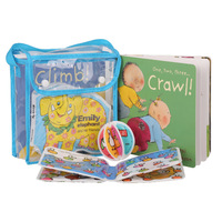Little Ps Interactive Storybook Play & Learn Cozy Educational Fun Pack [Classique] Emballage en sac bleu Reliure parfaite