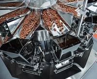 Machine d'emballage verticale industrielle pour café, chips, noix, bonbons, granulés, épices