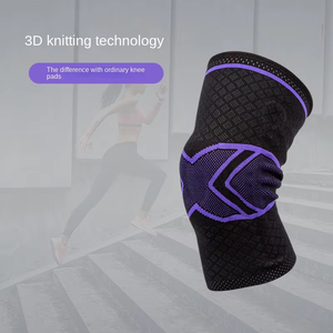 HKD compresión bicicleta estabilización panal suelo Kick goma dolor motocicleta masaje Lucha Libre ortopédica <span class=keywords><strong>rodilleras</strong></span> - Product Image 2