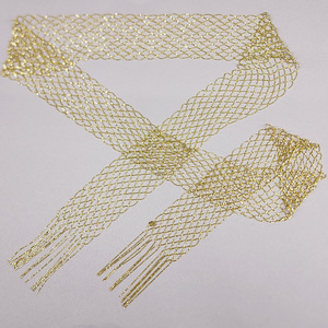 Collier ras du cou Lariat en or massif 18 carats pour femme 35mm Bijoux fins de créateur sans fermoir - Product Image 5