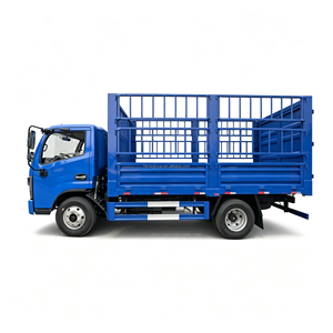 Camión de Carga DFAC de 5t con Rejilla de Acero, Puerta Lateral, para Transporte de Animales, Aves, Frutas y Productos Agrícolas, en Venta - Product Image 1