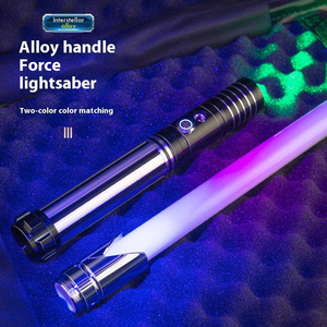 Sabre laser <span class=keywords><strong>Jedi</strong></span> 2-en-1 haut de gamme avec 16 couleurs LED, jouet <span class=keywords><strong>épée</strong></span> laser pour 14 ans et plus, en plastique et métal, modèle WeiLaiToys BS, vente en gros - Product Image 4