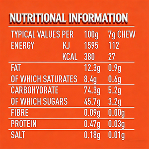 Gomitas Energéticas de Chocolate y Naranja con 85 mg de Cafeína, Masticables con Cafeína para Ciclismo y Deportes de Resistencia - Product Image 2
