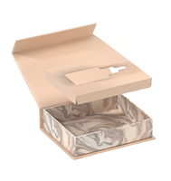 Boîte en carton rigide avec fermeture magnétique noire mate, personnalisation de la marque, gaufrage gratuit, emballage en papier, dossiers rigides, boîte cadeau