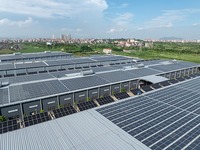 Panel Surya Mono Efisiensi Tinggi Tipe N PERC Half Cell 610W-620W Bifacial Dual Glass untuk Penggunaan Rumah Tangga