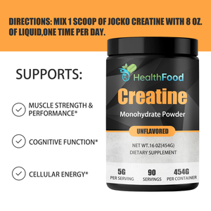 Private <b>Label</b> Creatine Monohydrate Powder Supports Lean Muscle Strength Performance Cognitive Function Cellular Energy - Product Image 3