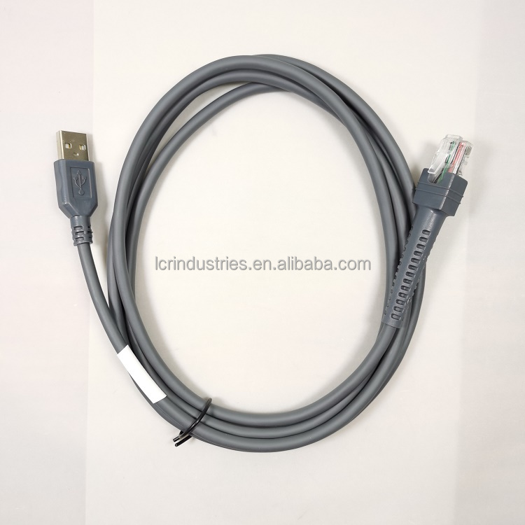Cavo RS232 Zebra CBA-R07-S07PAR – DB9 Femmina Dritto, 2 Metri – Per Stampanti E Dispositivi 12V - 4