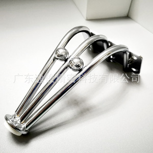 Zinc Alloy Furniture Leg Silver Contemporary Bed Leg Heavy Duty Living Room Modern Minimalist Luxury - Product Image 1