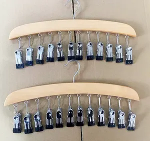 Hot Sale Baseball Caps Hoed Organizer Hanger Hoeden Hanger Rack Opslag Met 12 Roestvrijstalen Clips