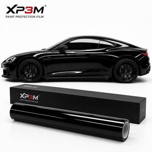 ฟิล์มใสกันรอยรถยนต์ XP3M Super Black OEM Gloss TPU สีดำเงา 7.5 มิล ซ่อมแซมตัวเองได้ ป้องกันรอยขีดข่วน ป้องกันสีเหลือง พร้อมช่องระบายอากาศ - Product Image 1