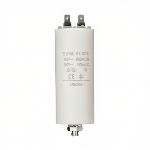 Aluminum Electrolytic <b>Capacitor</b> 20uF 450V M8 Terminal 500V 10000h Cl.B Cl.C EN60252-1 - Product Image 3