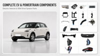 Spoiler avant pour Geely EX2 Xingyuan, pièce de rechange HighFit, accessoire de modification extérieure du pare-chocs avant de voiture