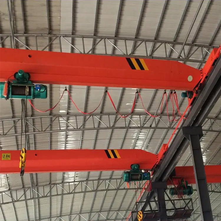 strictly quality control 15 ton single girder electric hoist overhead crane