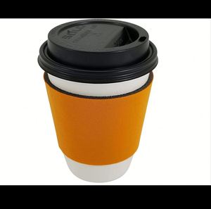 Black Color Customized Foldable Soft Foam Insulated Can <b>Cooler</b> <b>Drink</b> Cup with Woven Label for Fashion Refreshment - Product Image 4