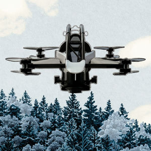 Uwant Eagle PRO Evtol, Aeronave Ultraligera Eléctrica Tripulada con Batería, Diseño Plegable, Velocidad de 100 km/h - Product Image 4