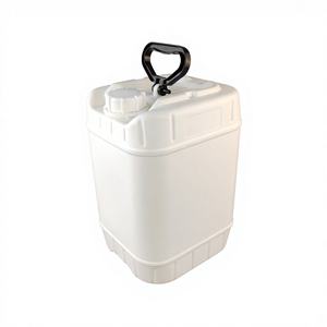 Bidon d'huile rond WEIKANG en HDPE écologique <span class=keywords><strong>grande</strong></span> <span class=keywords><strong>capacité</strong></span> 10L avec bouchon à vis, type seau pour stockage d'eau, blanc JB-10 - Product Image 4