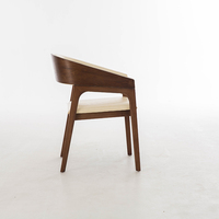 Chaise chaises en cuir noir au Design nordique en bois massif, fauteuil pouvant servir de siège ancien, mobilier de Restaurant, vente en gros