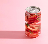 Bouteille en aluminium avec couvercle hermétique pour sodas, jus, bière, café, champagne, boissons énergisantes