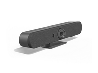 Système de visioconférence Logitech original, webcam Logitech CC4500E, Logitech Rally Bar Mini 4K UHD Premier, visioconférence tout-en-un