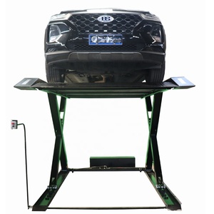 Ascenseur de stationnement de voiture de type ciseaux hydrauliques <span class=keywords><strong>d</strong></span>'<span class=keywords><strong>occasion</strong></span> populaires pour garage à la maison Ascenseur à double pont de 2000 kg - Product Image 1