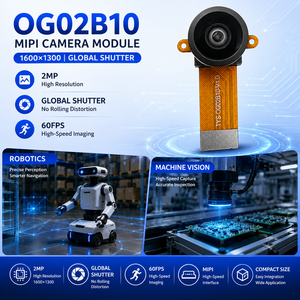 Module de caméra MIPI OG02B10 2MP à obturateur global, 60fps, haute sensibilité NIR pour la vision industrielle robotique - Product Image 3