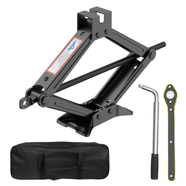 Mini2t 2t Capacity Steel Scissor Jack Mechanical Car Lifting Jack