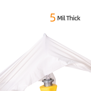 Sarung Tangan Medis Nitril Putih Bebas Bubuk Sekali Pakai Bebas Lateks Hipoalergenik Tahan Air Tahan Lama Sentuhan Sensitif - Product Image 3