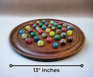 대리석 체스 보드 나무 보드 게임 솔리테어 보드 게임 대리석 - Product Image 6