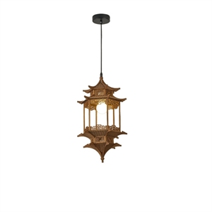 Lámpara de Entrada para Salón de Té Zen, <span class=keywords><strong>Restaurante</strong></span>, Edificio de Estilo Antiguo, <span class=keywords><strong>Casa</strong></span>, Pabellón, con Estética de la Dinastía Song de Estilo Chino Nuevo - Product Image 5