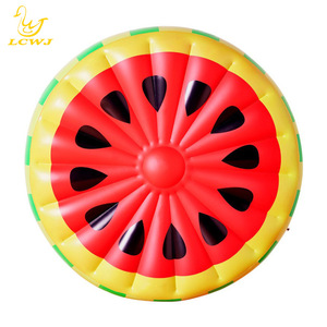 Flotador inflable de sandía Lcwj, balsa de PVC para piscina, para adultos y niños, diversión de verano - Product Image 1