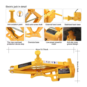 Portable Electric Steel <strong>Car</strong> <strong>Jack</strong> 3t 2t Pneumatic <strong>Scissor</strong> <strong>Jacks</strong> 100W 12V Power Multifunctional Emergency Vehicle Tools - Product Image 3