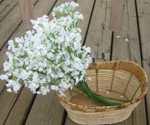 38cm 2 ramas tela de seda Gypsophila Babys aliento flor blanca boda Artificial para Decoración - Product Image 4