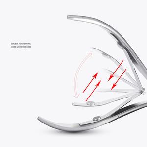 Nouveau Logo personnalisé <span class=keywords><strong>de</strong></span> haute qualité ruban en acier inoxydable pédicure soins des ongles outils pour ongles pinces coupe-cuticules - Product Image 3