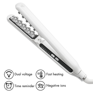 Herramienta de peinado de hierro esponjoso <span class=keywords><strong>para</strong></span> hacer que sea su cabello <span class=keywords><strong>grueso</strong></span>, lo <span class=keywords><strong>mejor</strong></span> <span class=keywords><strong>para</strong></span> modelar la herramienta de peinado del alisador de cabello - Product Image 2