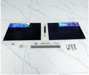 Kit solaire photovoltaïque domestique monocristallin 880W en stock UE, pour montage au sol ou sur <span class=keywords><strong>balcon</strong></span>, avec micro-onduleur MPPT et batterie au lithium 220V, certification UE - Product Image 4