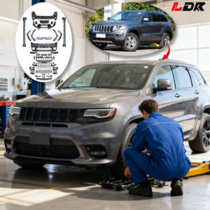 Kits de Actualización para Jeep Grand Cherokee 2011-2024, Estilo SRT, Nuevo, Precio de Fábrica, Piezas de Automóvil con <span class=keywords><strong>Parrilla</strong></span> de Parachoques - Product Image 1