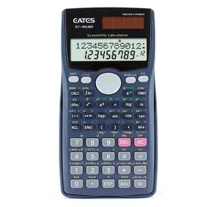 Hoge Kwaliteit 10 + 2 Cijfers 401 Functies Student 2-lijnen Display Calculator Geavanceerde Wiskunde Wetenschappelijke Rekenmachine