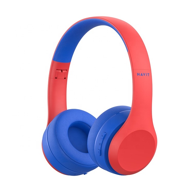 H626BT HAVIT OEM IPX6 Waterproof Wire Less Child Kids Boys Headsets Headband BT 5.0 Kids Wireless Headphones With Mic