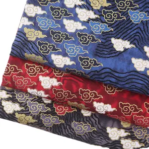 Comfortable Japanese Style Kimono Beautiful Cotton Fabric 100% Cotton Cloud for Home Textile Pants Sofa Cloth