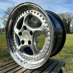 Rines Bku Forjados de 2 Piezas para <span class=keywords><strong>Porsche</strong></span> 911 996 964 Turbo <span class=keywords><strong>928</strong></span> 968 997 de 17 18 19 Pulgadas, Personalizados de Cinco Radios 5x130, de Aleación - Product Image 4